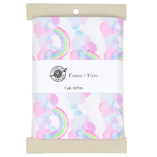 Rainbow Cotton Fabric Bundle by Loops &#x26; Threads&#x2122;